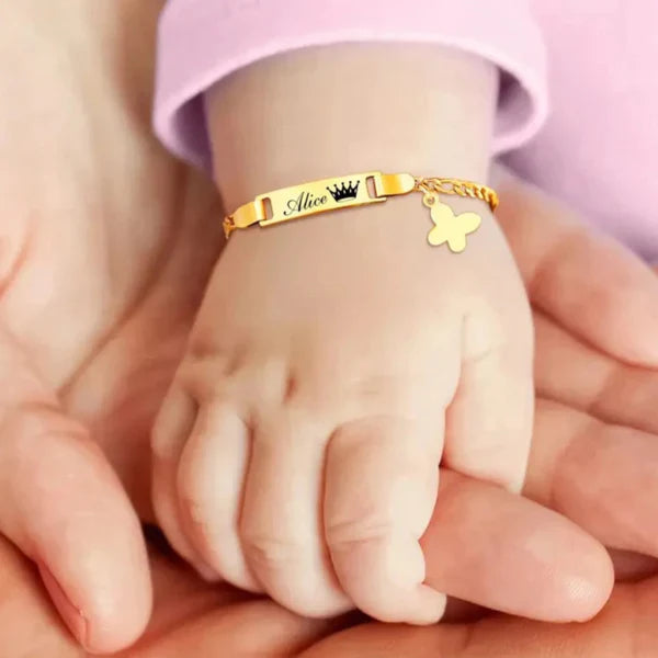 Engraving Baby Bracelets